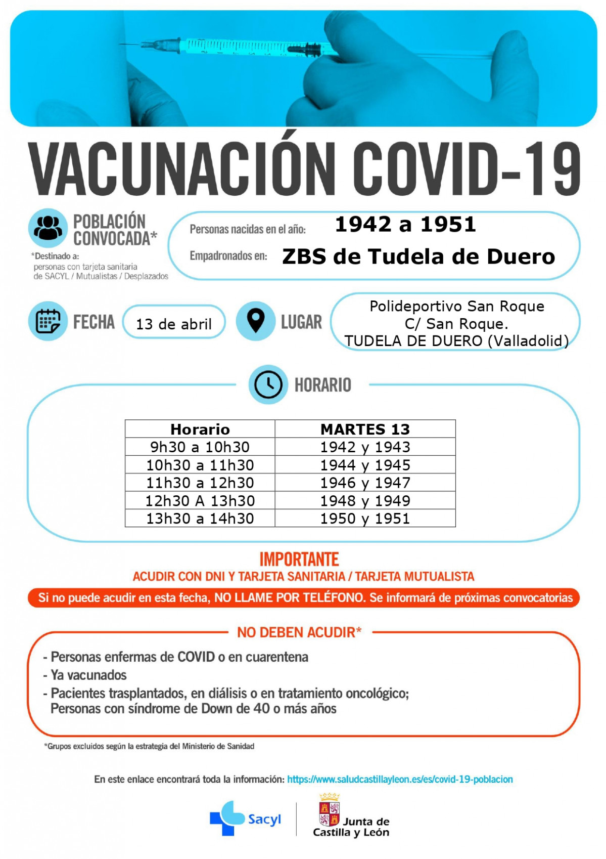 20210409 DTVA DOC Cartel Vacunaciu00f3n Tudela 1942 y 51 f.san page 0001