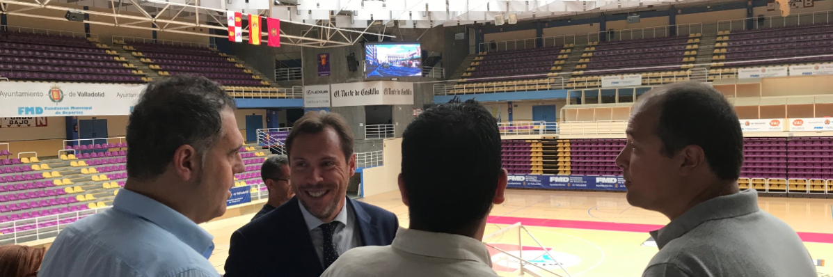 Visita polideportivo Pisuerga
