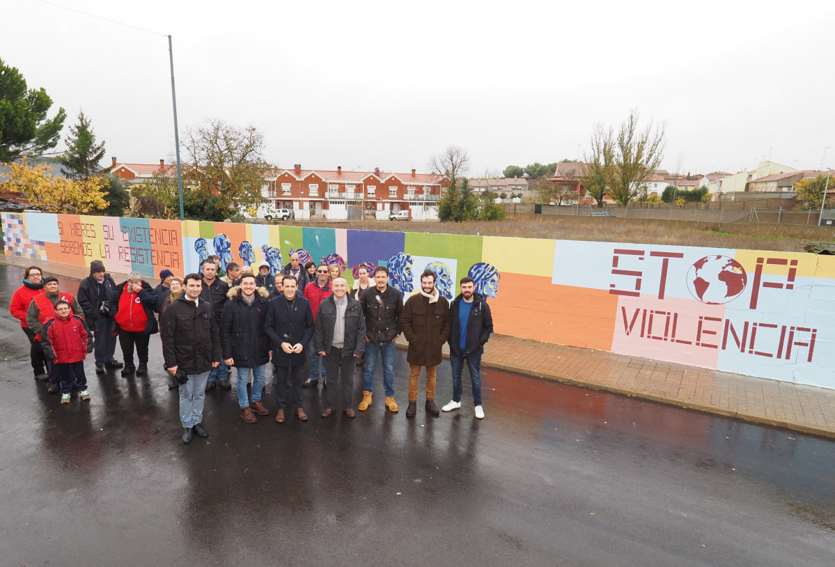 Mural Contra la Violencia de Gu00e9nero
