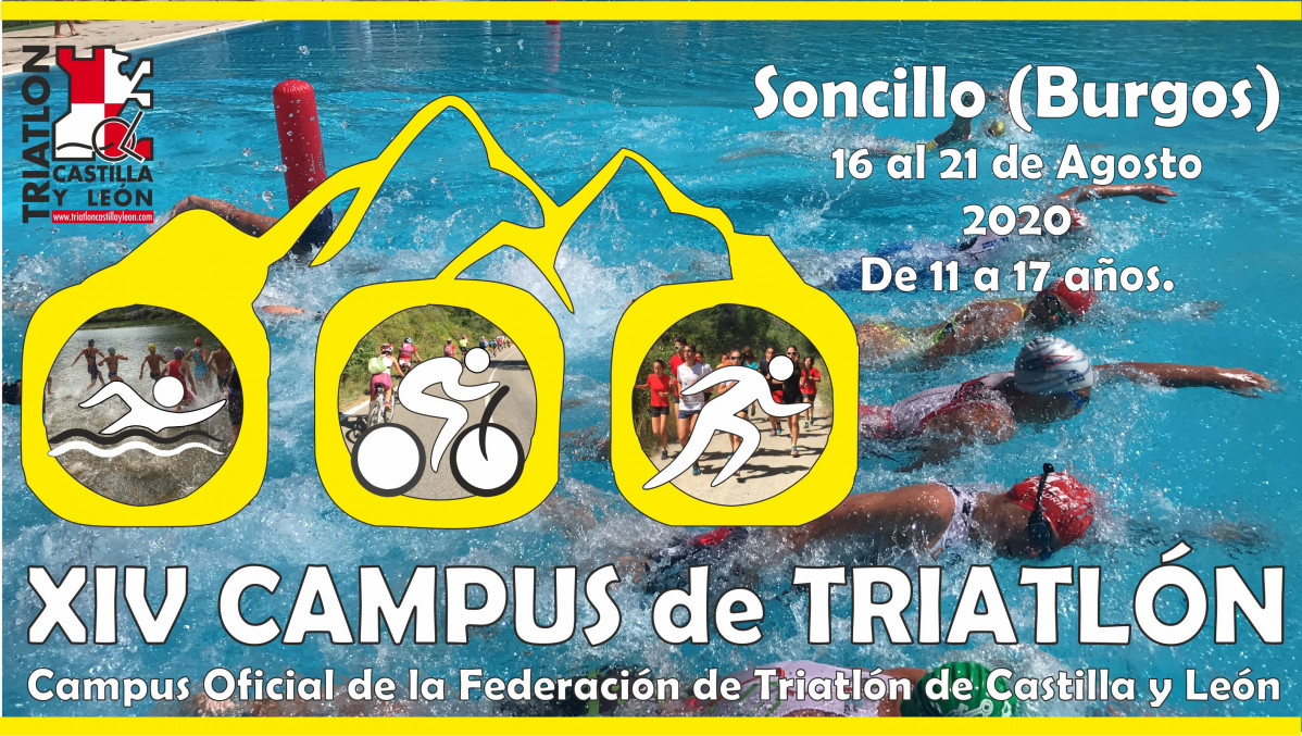 Cartel Campus Triatlon 2020   corto