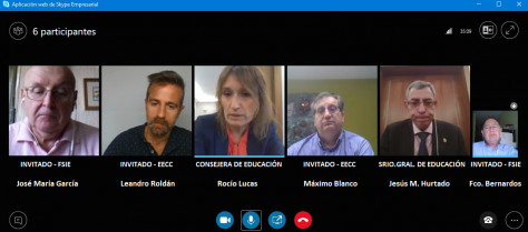 Reunión FSIE , admón, patronal 1