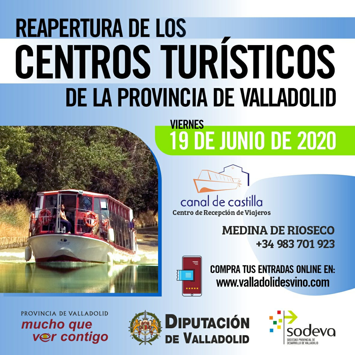 Canal de castilla reapertura
