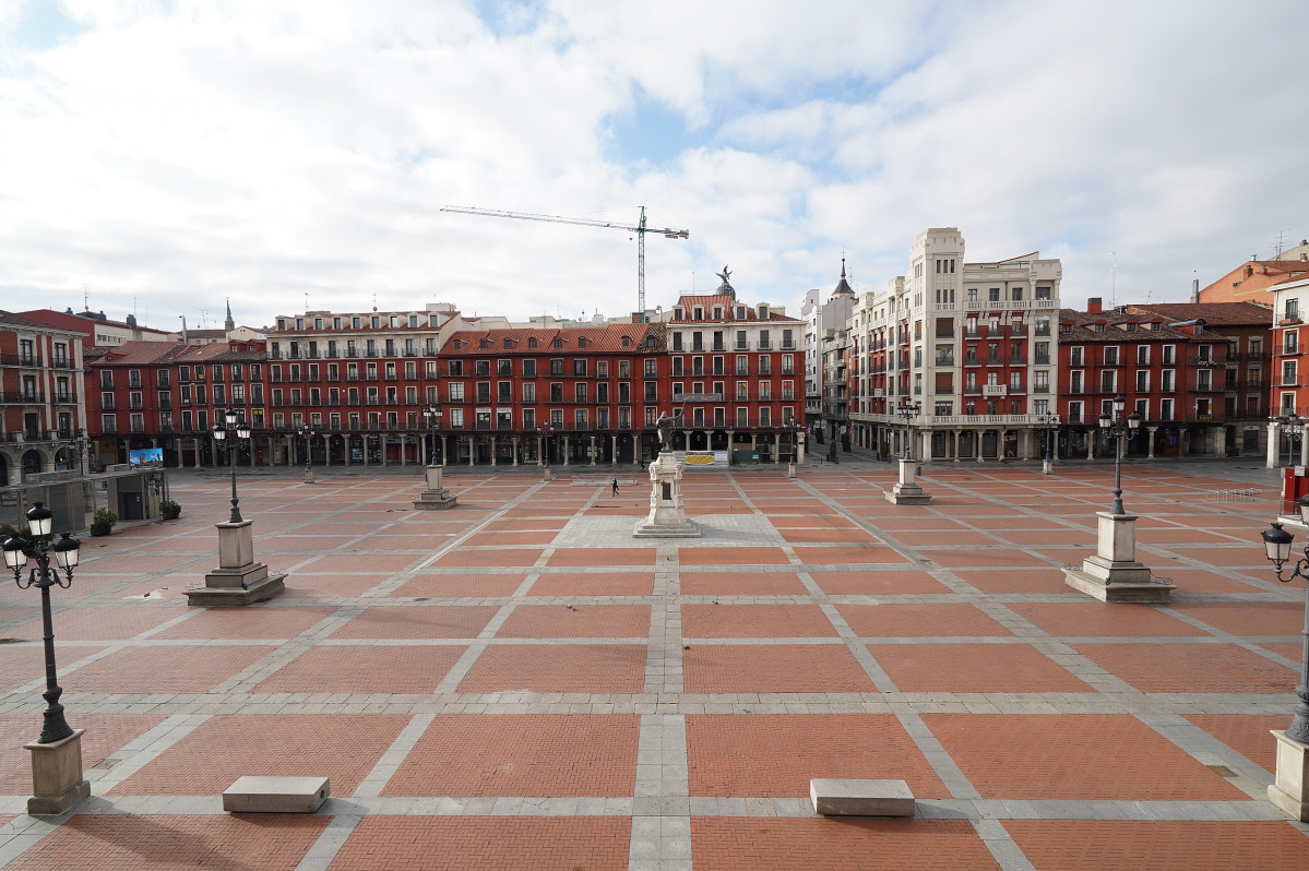 Plaza Mayor pandemia Covid 19