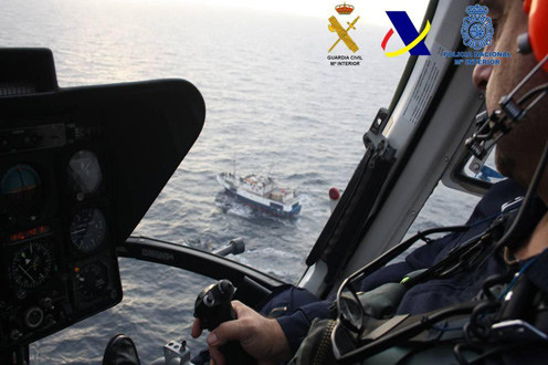 Operación antidroga Guardia Civil