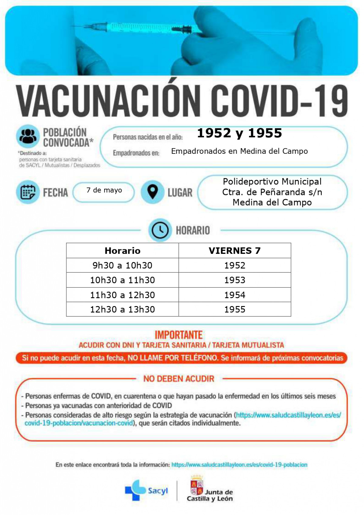 MEDINA DEL CAMPO URBANO 07 DE MAYO NACIDOS 19552 A 1955 page 0001