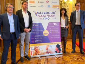 Valladolid plaza mayor del vino noticia