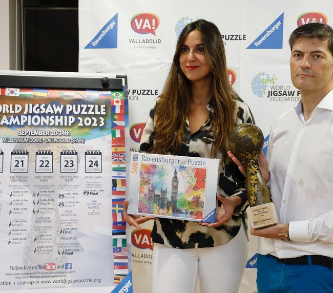 Presentacion del campeonato mundial de puzles valladolid 2023